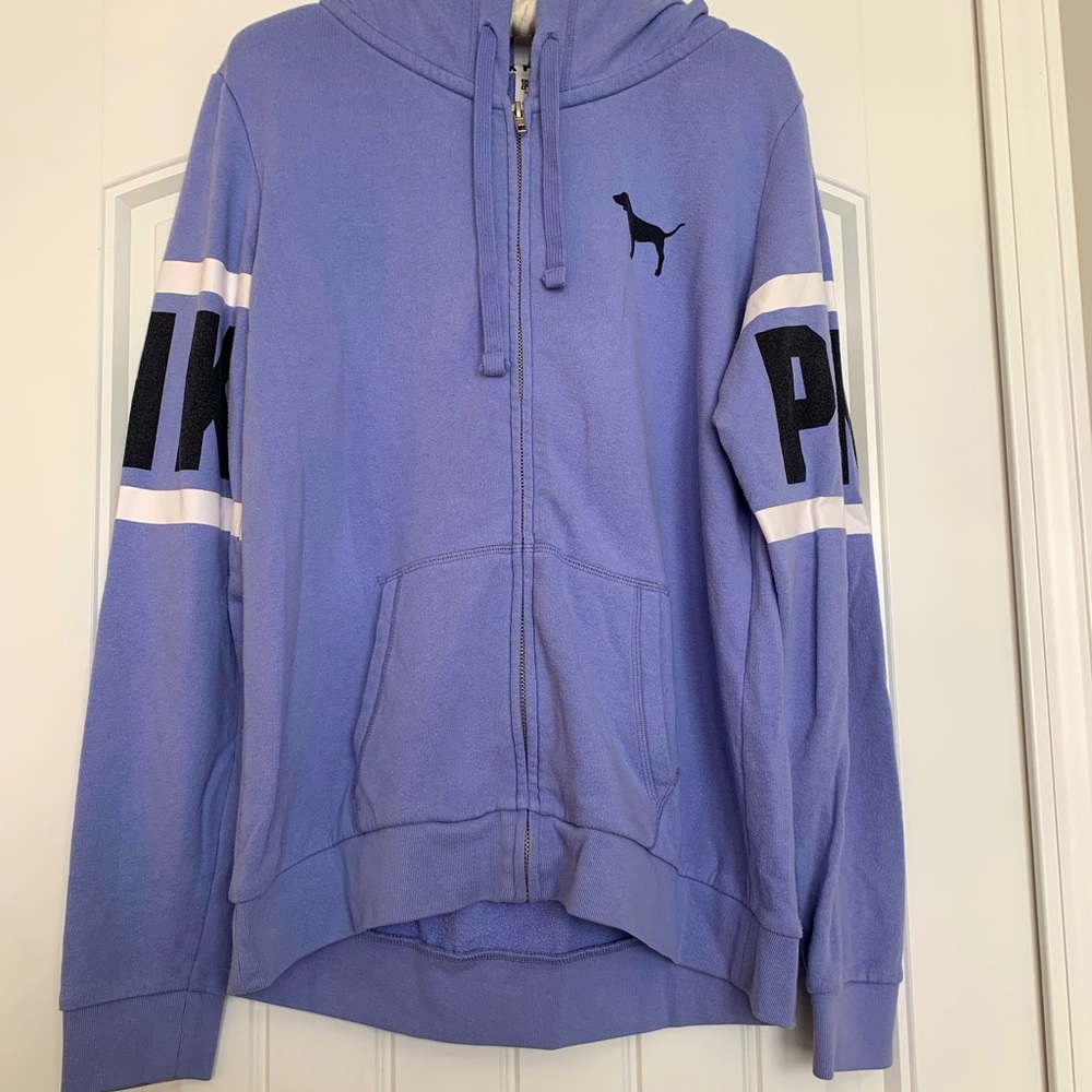 PINK Purple Zip Up
